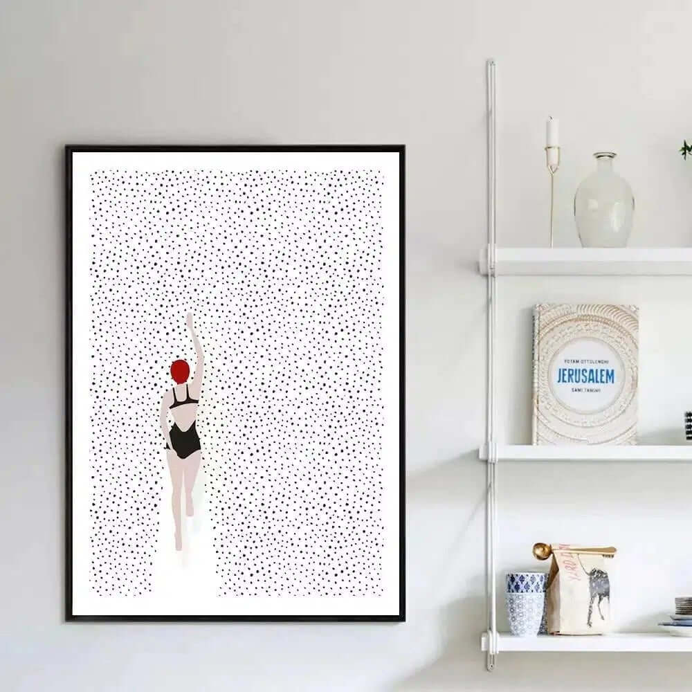 Swimmer Print
