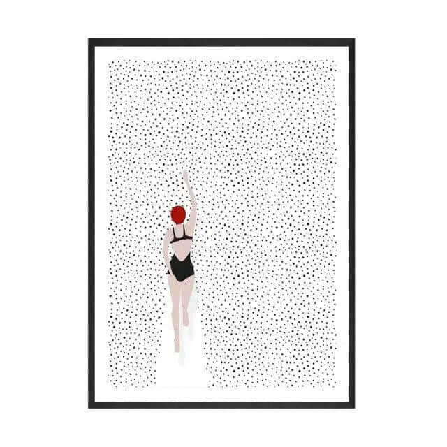 Swimmer Print – alternate view 5