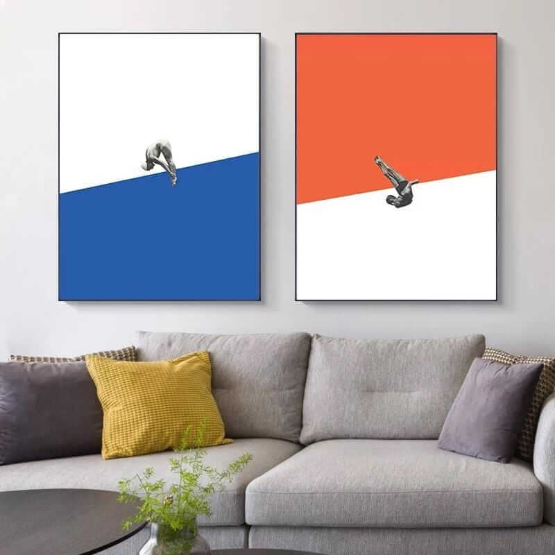 The Abstract Diver – alternate view 3