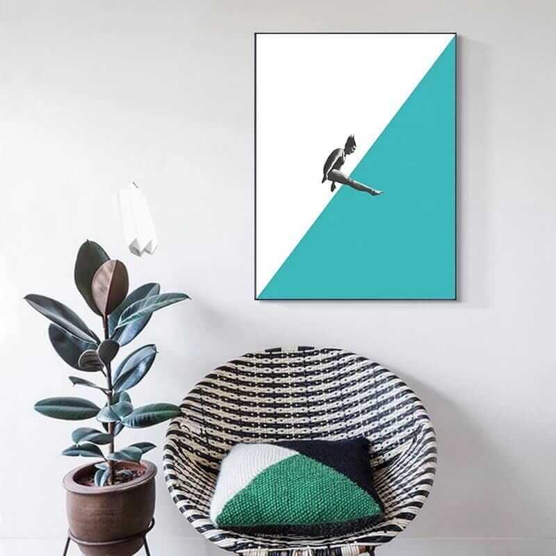 The Abstract Diver – alternate view 4