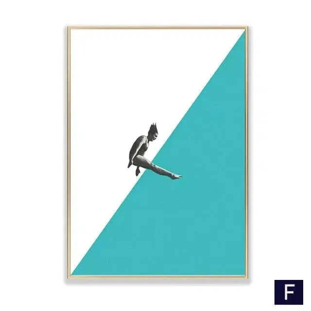 The Abstract Diver – alternate view 10