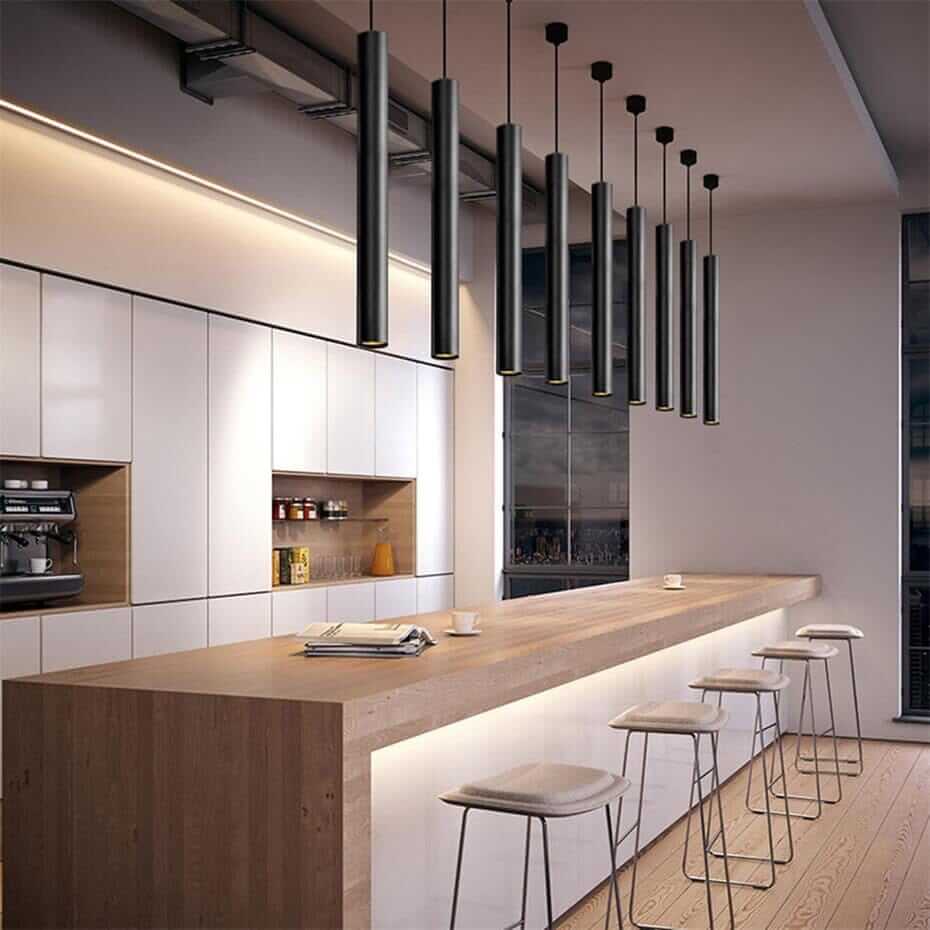 Tubeular Pendant Light