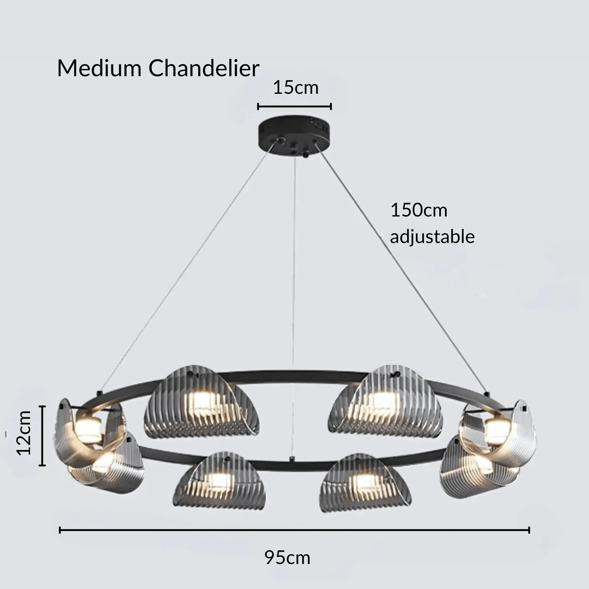 Valhalla Chandelier – alternate view 11
