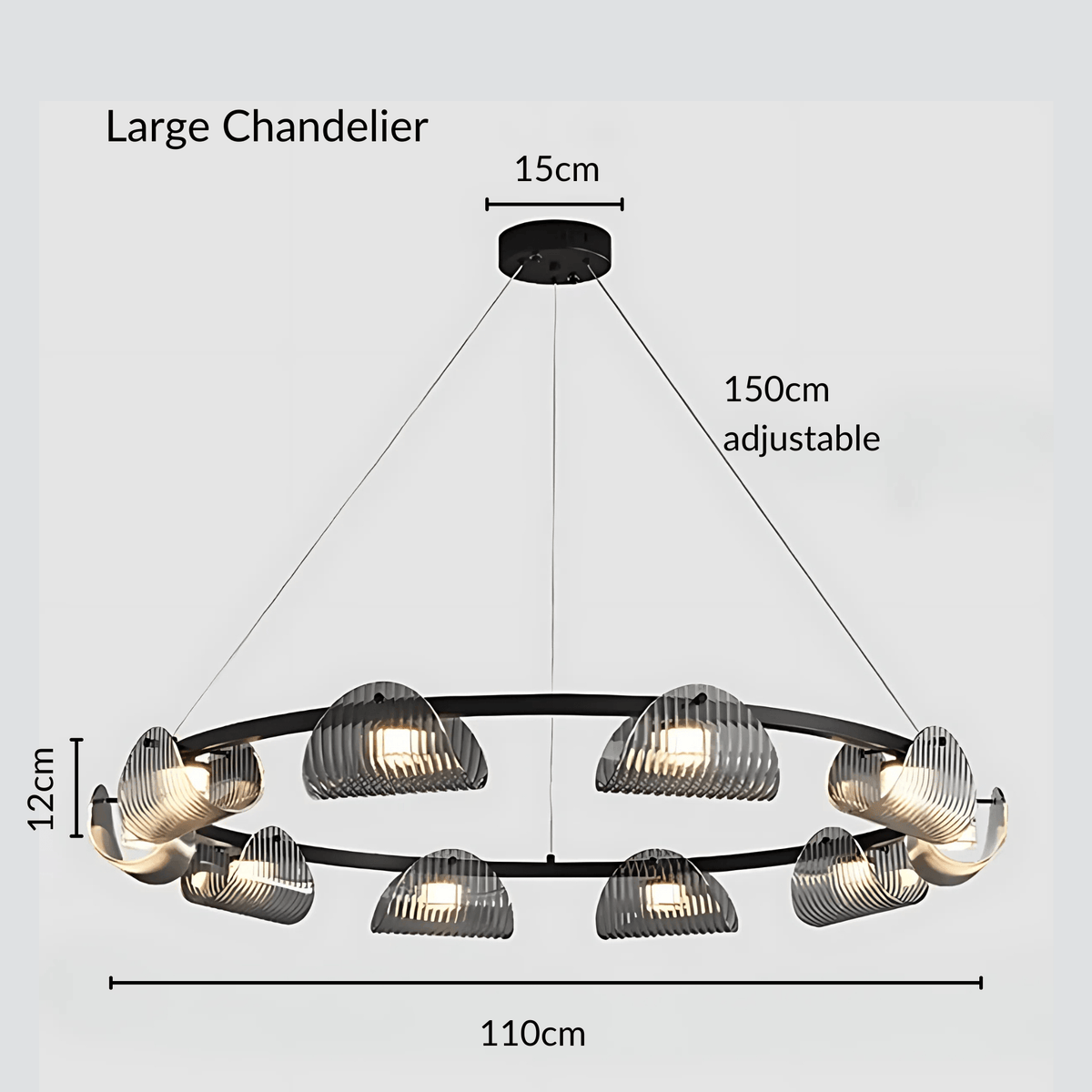 Valhalla Chandelier – alternate view 12